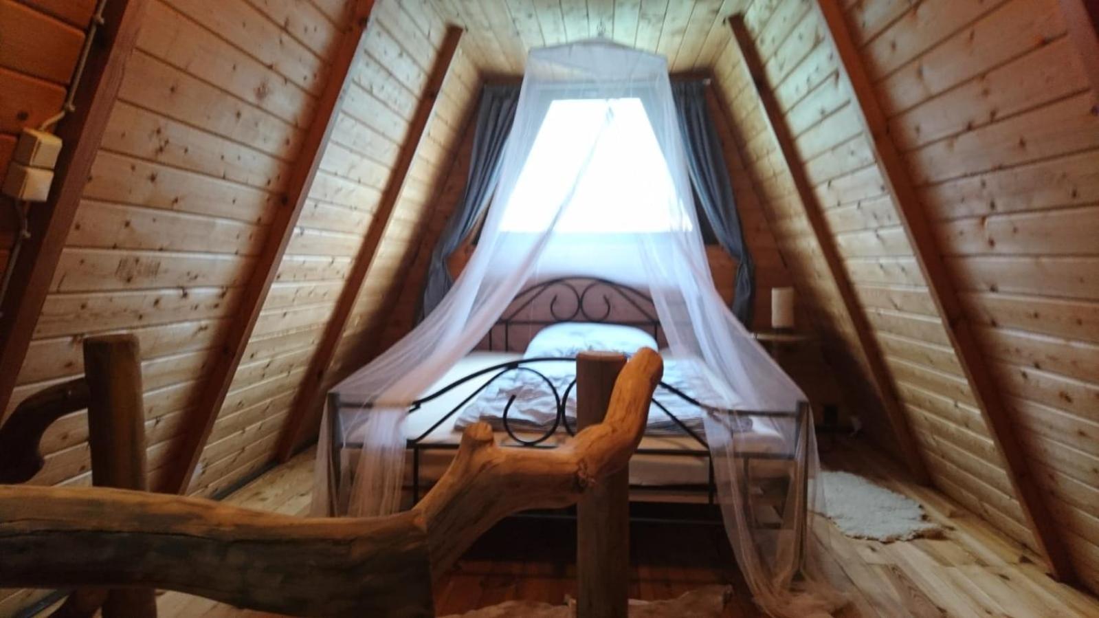 Ferienhaus Typ - Finnhuette Muhl Rosin المظهر الخارجي الصورة